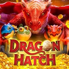 Dragon Hatch slot logo by PG Soft at Melbet CasinoDragon Hatch